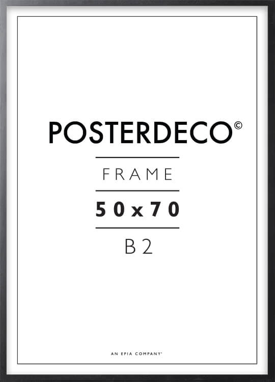 Black Poster Frame 50x70cm