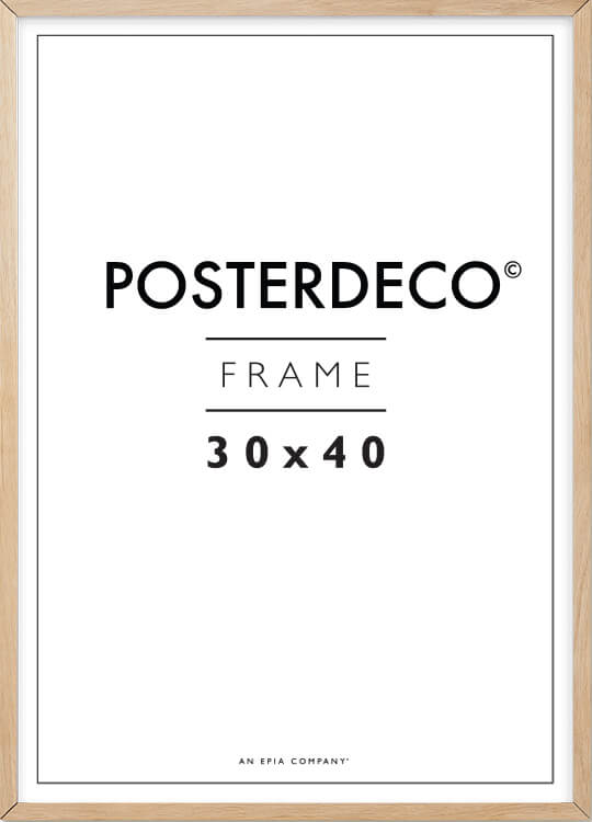 Oak Poster Frame 30x40cm