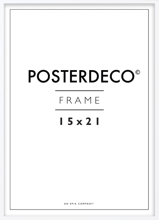 white-poster-frame-15x21-cm